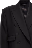Black Virgin Wool Coat 3