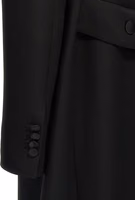 Black Virgin Wool Coat 4
