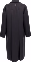 Blue Virgin Wool Coat 2