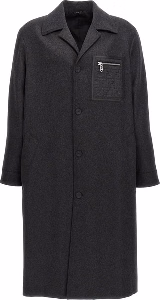 Gray Cashmere Coat