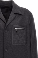 Gray Cashmere Coat 3