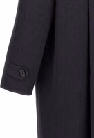 Blue Virgin Wool Coat 4