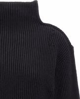 Black Wool Cardigan 3