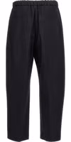 Blue Cotton Casual Pants 2