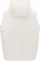 White Polyester Sleeveless Jacket 2