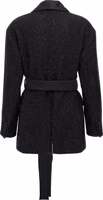 Black Viscose Blazer 2