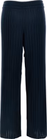 Bicolor Wool Casual Pants 2