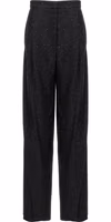 Black Viscose Dress Pants 1
