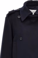 Blue Virgin Wool Coat 3