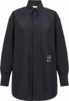 Black Polyester Blouse 1