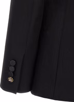 Black Virgin Wool Blazer 4