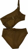 Bicolor Polyamide One-Piece Swimsuit 2