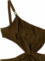 Bicolor Polyamide One-Piece Swimsuit 3