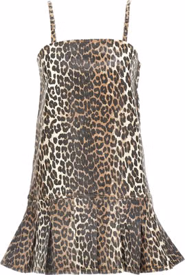 Multicolor Cotton Short Dress