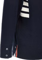 Blue Cotton Cardigan 4