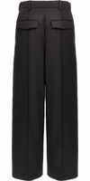 Black Wool Casual Pants 2