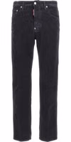 Blue Cotton Casual Pants 1