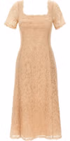 Multicolor Polyester Midi Dress 1