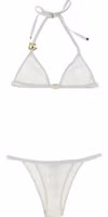 White Polyamide Bikini 1