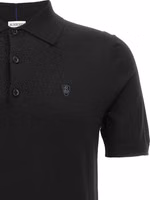 Black Wool Polo Shirt 3