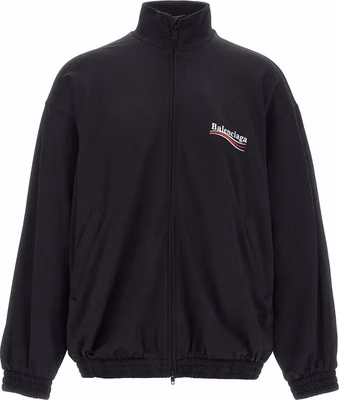 Black Polyamide Sweatshirt