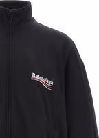 Black Polyamide Sweatshirt 3