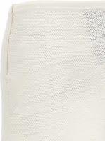 White Cotton Long Skirt 4