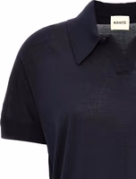Blue Wool Shortsleeve Shirt 3