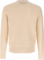 Beige Virgin Wool Cardigan 2