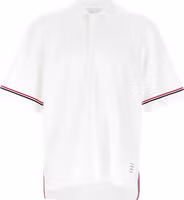 White Cotton Polo Shirt 1