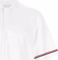 White Cotton Polo Shirt 3