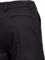 Black Cotton Casual Pants 4