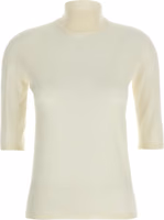 White Virgin Wool Cardigan 1
