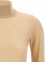 Beige Virgin Wool Cardigan 3