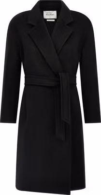Black Cashmere Coat