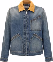 Blue Cotton Denim Jacket 1