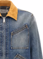 Blue Cotton Denim Jacket 3
