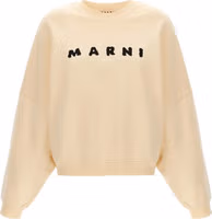 White Cotton Sweatshirt 1