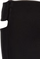 Black Viscose Long Skirt 4