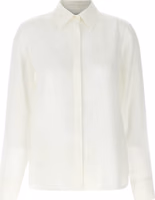 White Silk Blouse 1