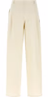Beige Cotton Casual Pants 2