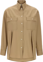 Beige Cotton Blouse 1