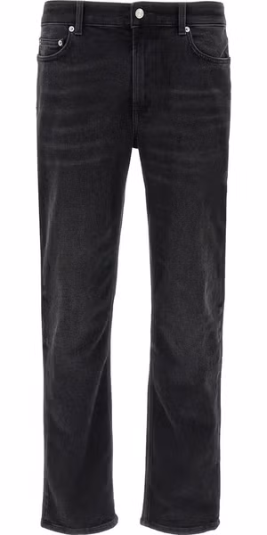 Black Cotton Jeans Denim