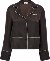 Black Acetate Blouse 1