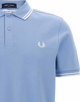 Blue Cotton Polo Shirt 3