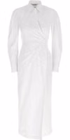White Cotton Long Dress 1