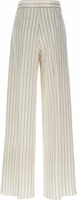White Cotton Casual Pants 2
