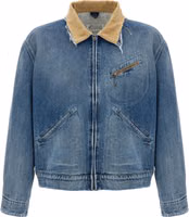 Blue Cotton Denim Jacket 1