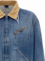 Blue Cotton Denim Jacket 3