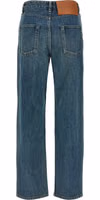 Blue Cotton Slim Fit Jeans 2
